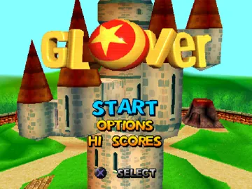 Glover (US) screen shot title